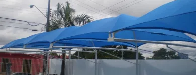 Imagem 1 da empresa TOLDOS, CAPAS PARA SOMBREIROS, CORRIMÃO EM INOX, GUARDA CORPO, COBERTURA EM POLICARBONATO Toldos em Manaus AM